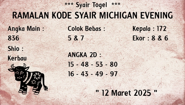Prediksi Michigan Evening