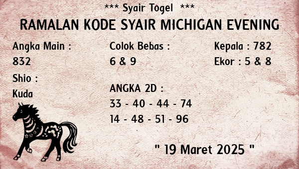 Prediksi Michigan Evening