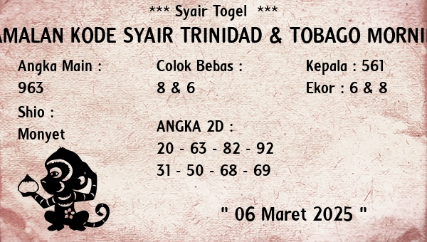 Prediksi Trinidad & Tobago Morning